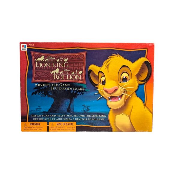 DISNEY'S THE LION KING ADVENTURE BOARD GAME 2003 MILTON BRADLEY 100% complete - Picture 2 of 5